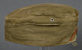 German WWII DAK Side Cap w/Collector Added Piping