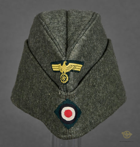 WWII German Coastal Artillery Side Cap