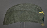 WWII German Coastal Artillery Side Cap