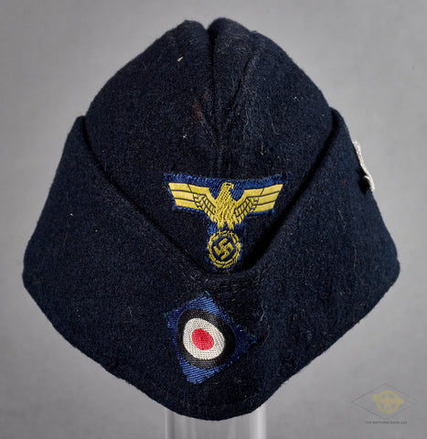 German WWII Kriegsmarine Side Cap w/Device