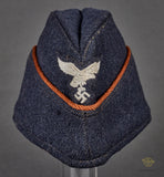German WWII Scarce Luftwaffe Female Signals Other Ranks Personnel Side Cap