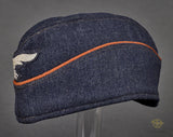 German WWII Scarce Luftwaffe Female Signals Other Ranks Personnel Side Cap