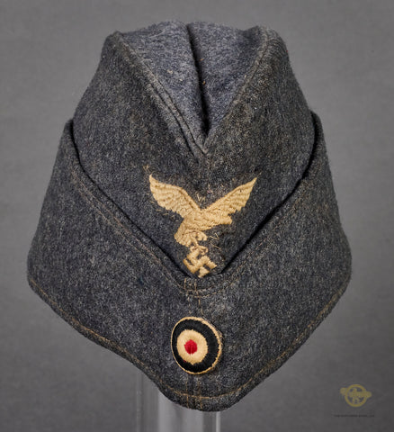 German WWII Luftwaffe Side Cap