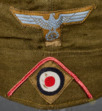 German WWII Choice DAK Panzer Side Cap