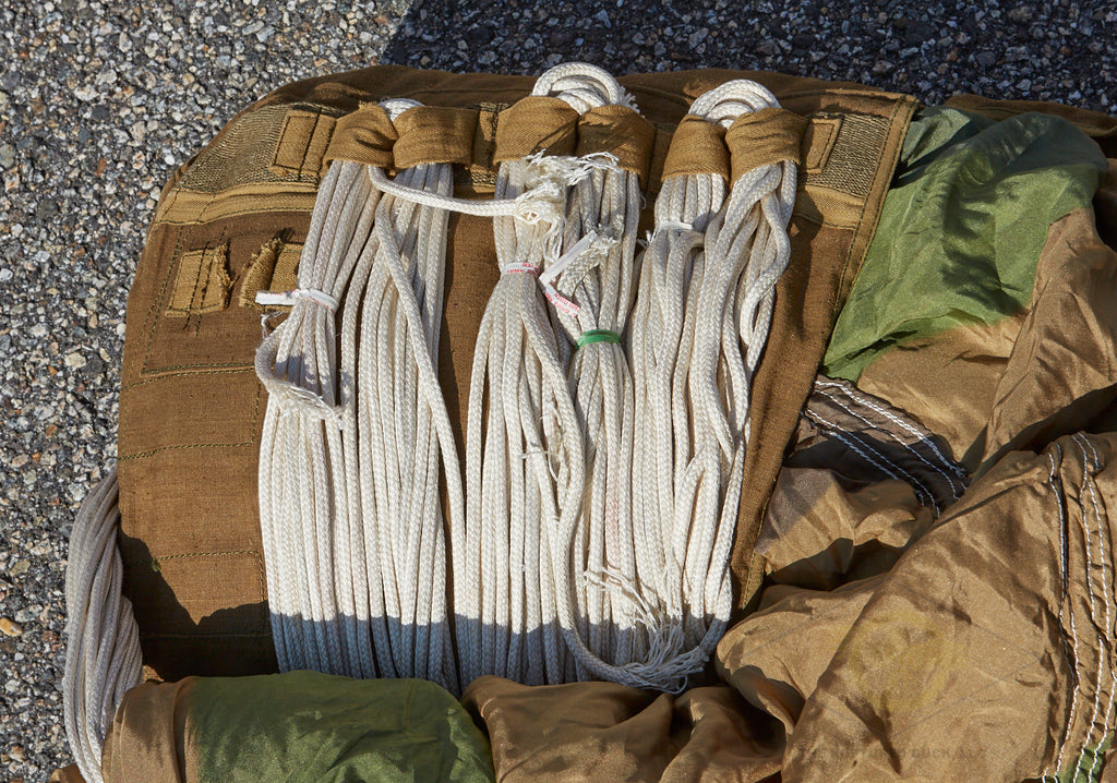 WWII German Parachute in Original Bag The Ruptured Duck, LLC