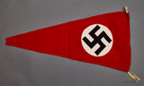 German WWII NSDAP Party Pennant