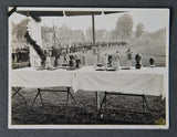 German WWII Black and White Photo of a Line of Trophy’s