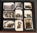 German WWII Army Artillery Unit Photo Album
