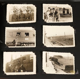 German WWII Army Artillery Unit Photo Album