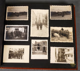 German WWII Army Artillery Unit Photo Album