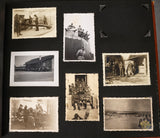 German WWII Army Artillery Unit Photo Album