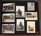 German WWII Army Artillery Unit Photo Album