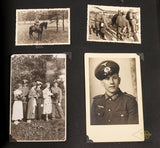 German WWII Army Artillery Unit Photo Album