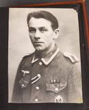 German WWII Army Artillery Unit Photo Album