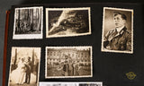 German WWII Army Artillery Unit Photo Album