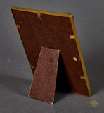 German WWII Candid Framed Photograph of a Private in a PZ Wrapper