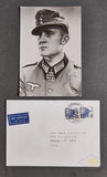 German WWII Signed Photo of Heer Soldier Klaus Düwella Winner of the Knight’s Cross of the Iron Cross