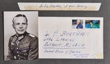 German WWII Signed Photo of Army Dr Jur Johannes Erasmus
