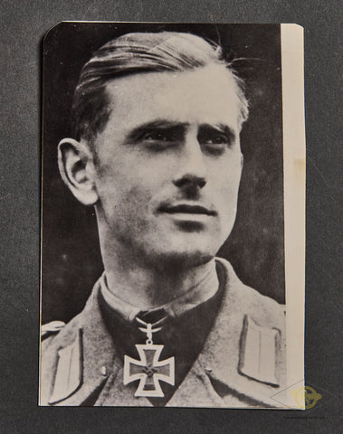 German WWII Signed Photo of Knight’s Cross Winner Prince Friedrich Ferdinand of Schleswig-Holstein-Sonderburg-Glücksburg