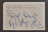 German WWII Signed Photo of Knight’s Cross Winner Prince Friedrich Ferdinand of Schleswig-Holstein-Sonderburg-Glücksburg