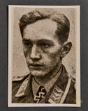 German WWII Signed Photo of Knight’s Cross Winner Pilot Wilhelm Brennecke
