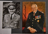 German WWII Two Signed Photos of Knight’s Cross Winner Albert Bürger