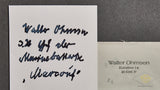German WWII Signed Photo of Knight’s Cross Winner Walter Ohmsen