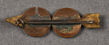 1930s Fascist-German Axis Alliance Pin