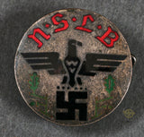 German WWII Party Organization for Teacher’s Pinback