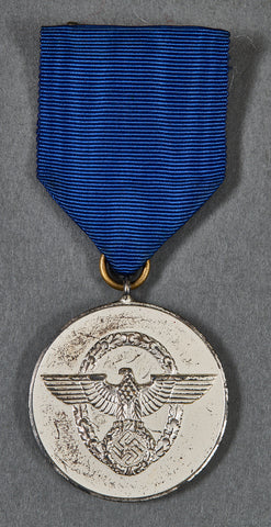 German WWII Police 8 Year Long Service Award