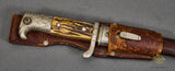 German WWII Stag Handle Rural Police Bayonet***STILL AVAILABLE***