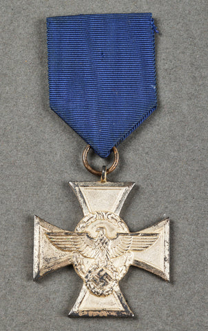 German WWII Police 12 Year Long Service Award 2nd Class