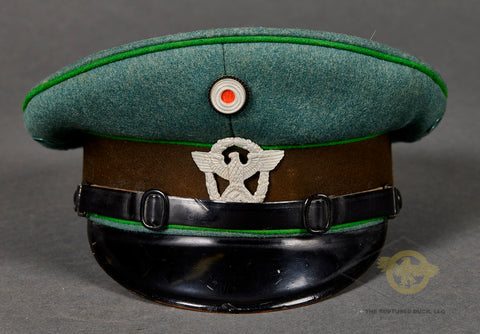 Third Reich Schutzpolizei Other Ranks Visor Cap