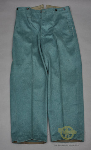 Third Reich Police Straight Legged Trousers