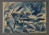 Original Luftwaffe Postcard
