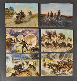 German WWII Postcard Lot (24) from Weekly Calendar