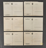 German WWII Postcard Lot (24) from Weekly Calendar