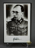 German WWII Signed Photo of Knights Cross Winner Ernst Biehler