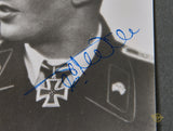 WWII German Photo Signed by Panzer Knights Cross Recipient Andreas Thaler