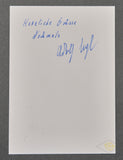 German WWII Signed Photo of Knights Cross Winner Adolf Vogt