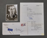 German WWII Signed Photo of Knights Cross Winner Herbert Wittmann