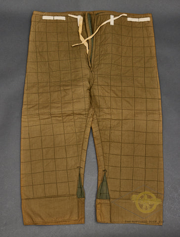 WWII German Padded Winter Trouser Insert