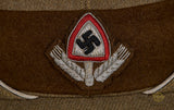 RAD Officer “Robin Hood” Cap with East Prussian Unit Insignia