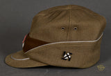 RAD Officer “Robin Hood” Cap with East Prussian Unit Insignia