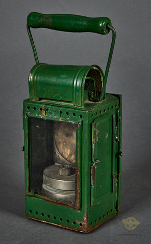 WWII German Carbide Railroad Reichsbahn Lantern