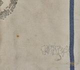 German WWII Heer Army 1944 Dated Heavy Burlap Ration Grain Sack