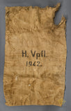 German WWII Heer Army Burlap Ration Grain Sack