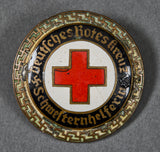 German WWII Red Cross DRK Nurse Senior Helper Pin