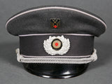 Third Reich Red Cross Officials Visor Cap