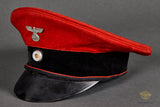 German WWII Railroad Conductors Visor Cap